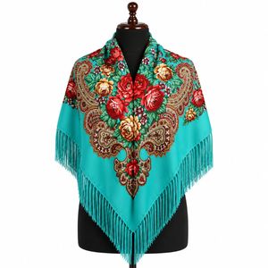 Luxury Cotton <b>Wool</b> Feel Viscose Hijab Scarf Soft Floral Printed Women Shawl Lightweight Fashion Head <b>Wrap</b> Muslim Scarf - Product Image 6