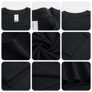 T-shirt unisexe décontracté en coton 100 % de haute qualité, coupe régulière, épaules tombantes, personnalisable, vente en gros – Nouveauté très prisée - Product Image 3