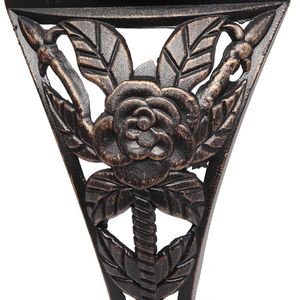 Panca da Giardino in Alluminio Pressofuso Serie YS, 42,5 Pollici, per Coppie, Stile Leisure Rose - Product Image 6