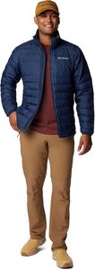 <b>Men's</b> Lightweight Windproof Casual Packable Puffer Jacket Waterproof Winter Hooded Quilted Storage <b>Pouch</b> - Product Image 4