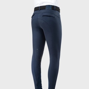 High Quality 4-way Stretch Horse Riding Breeches <b>Leggings</b> Tights <b>Equestrian</b> Wear Pants on Technical Fabric with Soft Feel - Product Image 3
