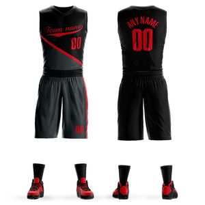 Tenue de basketball pour homme, vêtements de sport de haute qualité, faible MOQ, logo personnalisé, respirant, léger - Product Image 3