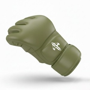 Gants de boxe pour hommes de qualité supérieure, à doigts entiers, légers, en cuir PU, fermeture à lacets, type personnalisé, poignet RIVIAN - Product Image 3
