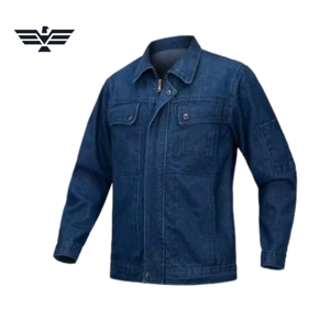 Conjunto de Overol de Trabajo Personalizado Unisex de Algodón y Mezclilla, Cómodo, con Serigrafía, Chaqueta y Pantalones Resistentes para Mecánicos Industriales - Product Image 2