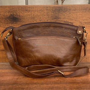 Personalizado al por mayor 2024 nuevas señoras bolso de hombro de grano completo de cuero genuino Vintage de lujo de gran capacidad bolsos para las mujeres - Product Image 2
