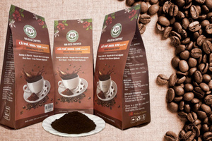 กาแฟโรบัสต้าบด กาแฟโรบัสต้าเวียดนาม รสเข้มข้น หอมกรุ่น 100% กาแฟโรบัสต้าบดคั่วกลาง เมล็ดกาแฟธรรมชาติ - Product Image 3