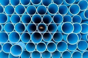 Tuyau de revêtement de puits foré HydroCore en PVC bleu de 160 mm, longueur 3 m, épaisseur 5 mm, extrémité plate, classe CM, pression 10 kg pour utilisation en eau souterraine - Product Image 4
