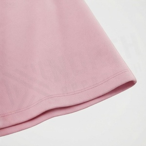 Women High Waist A-Line Mini <b>Wrap</b> Skirt Solid <b>Pink</b> Breathable Spandex Polyester Casual Style All Seasons - Product Image 6