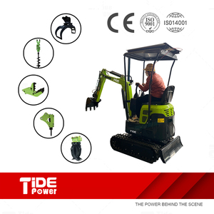 Factory Supply Electric Mini Excavator 1000kg Operation Weight with Boom Sideay with CATL <b>Battery</b> - Product Image 5
