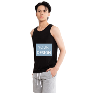 High Quality 100% Cotton Formal Gym <b>Sports</b> <b>tank</b> <b>Top</b> for Men Custom Compression Design Wholesale Vietnam OEM ODM Competitive - Product Image 4