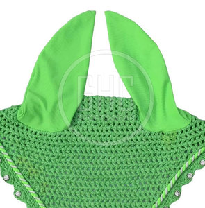 Soft Knit Training Style For Horse Stable Session Days Nice Form Horse Ear <b>Bonnet</b> Durable Finish Horse Ear <b>Bonnet</b> - Product Image 4