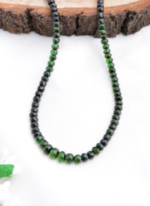 ลูกปัดทัวร์มาลีนสีเขียวธรรมชาติทรงเหลี่ยม พลอยธรรมชาติ สำหรับทำเครื่องประดับชั้นดี - Product Image 3