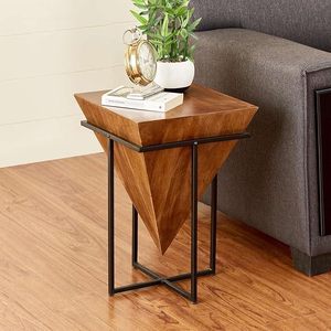 Table d'appoint vintage en fer pour un style intérieur classique, idéale pour les salons, chambres, zones de lecture, cafés, restaurants et hôtels - Product Image 3