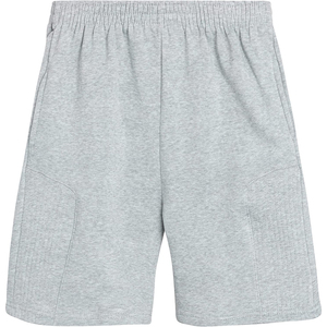 Shorts de sport décontractés pour hommes, couleur unie, en coton, style Bermuda, pour la course à pied, en tissu tricoté, pour l'entraînement des garçons - Product Image 4