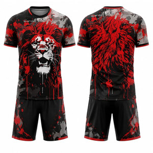Maillots de football rétro en gros – Uniformes de football respirants pour hommes - Product Image 1