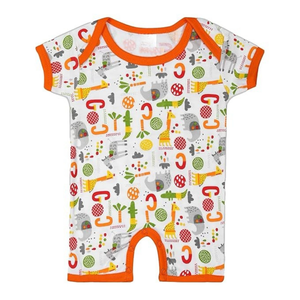 Cómodo pelele de algodón de manga corta para recién nacido, ropa de bebé, pijama, pelele, conjunto de body para niñas, fabricante de la India - Product Image 6