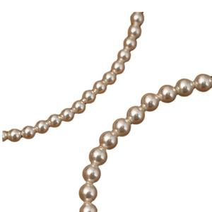 Collar de Perlas Shijia de Doble Capa de Alta Gama para Mujer, Diseño Simple de Cadena para Clavícula con Perlas de Arroz - Product Image 5