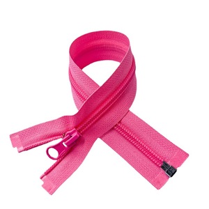 Fermeture éclair en nylon en gros, à extrémité ouverte, personnalisable en couleur, pour vêtements, manteaux et doudounes - Product Image 3