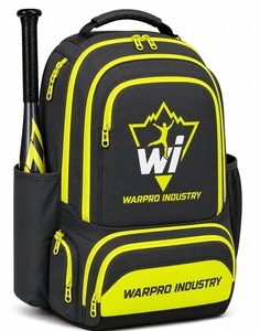 WARPRO INDUSTRY Sports Backpack 50-70L 600D Nylon With <b>Bat</b> Holder And Multiple Pockets - Product Image 6
