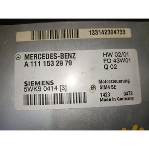 ECU และโมดูลคอมพิวเตอร์มือสองสำหรับรถยนต์ C-class รุ่น A1111532979 - Product Image 2