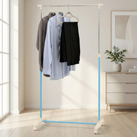 Séchoirs à linge pliants en métal de type debout, vente sur Shopee, rangement à domicile, armoire, salle de bain, design moderne, fabricant taïwanais