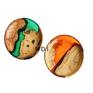 จานกลมสำหรับตกแต่งบ้านร้านอาหารงานครบรอบและงานหมั้นจานเสิร์ฟอาหารงานปาร์ตี้ทำมือ - Product Image 6