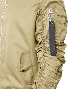 Custom <b>Men's</b> <b>Flight</b> Bomber <b>Jacket</b> Winter Cotton Thickened Baseball Bomber <b>Jacket</b> Wholesale Regular Casual Wear Bomber <b>Jacket</b> - Product Image 4
