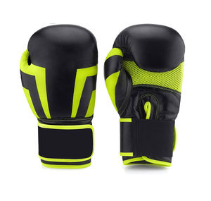 Guantes de Boxeo con Logotipo Personalizado OEM, de Alta Calidad, Duraderos, de Cuero Brillante, Profesionales, para Entrenamiento, 8oz, 10oz, 12oz - Product Image 5