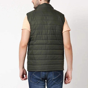 Gilet matelassé personnalisé imprimé, veste sans manches légère et chaude pour l'hiver, mode streetwear d'extérieur - Product Image 6