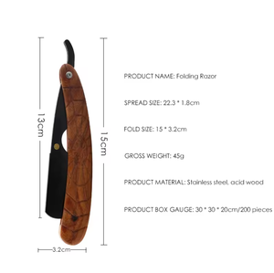 Low Price Stainless Steel Shaving Razer Wholesale <b>Single</b> <b>Blade</b> Edge Safety Barber <b>Razor</b> for Men shaving <b>razor</b> for sale - Product Image 6