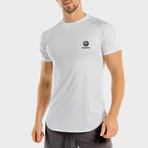 T-shirt de sport pour homme en coton 100 %, matière durable et confortable, coupe ample, imprimé, couleur unie, fabriqué au Pakistan - Product Image 1