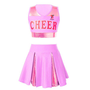 Tenue de cheerleading professionnelle de qualité supérieure pour équipes, respirante, couleurs vives, style professionnel - Product Image 1