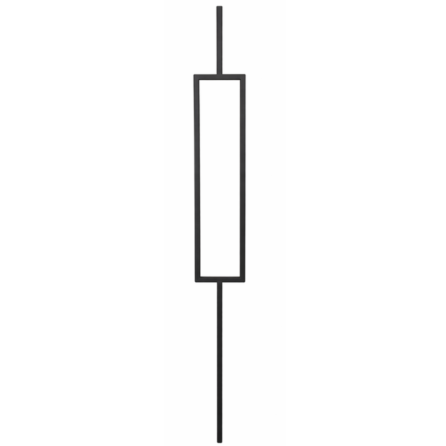 Modern Iron Stair Balusters Spindles Railings Matt Black Easy Installation for Any Staircase Porch Balcony Hotel Home