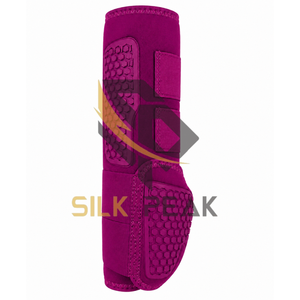 Bottes de protection pour chevaux personnalisées, professionnelles, de luxe, pour l'entraînement et la course, en néoprène, haute élasticité, couleur unie, respirantes - Product Image 3
