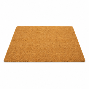 Tapis antidérapants en fibre de coco naturelle tissée et tuftée en PVC, épaisseur 15 mm, 40x60 cm, paillasson uni en fibre de coco pour porte d'entrée - Product Image 1