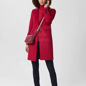 Abrigo Largo de Lana para Mujer, Cálido y Aislante, Ropa de Invierno Clásica, Fabricante Mayorista, Estilo Casual - Product Image 4