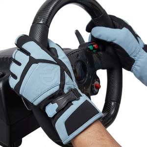 Durable Flame Retardant Nomex Fabric Winter Auto Racing <b>Gloves</b> Lightweight Waterproof Non-Slip Ergonomic Fit for Long Driving - Product Image 4