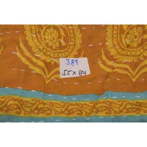 Bohemian Printed Cotton Kantha <b>Quilt</b> <b>Handmade</b> Vintage Gudri Reversible Eco-Friendly Bedcover Throw Blanket Home Decor - Product Image 6