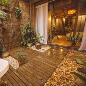 Piedra Dorada de Forma Irregular (Corte Aleatorio) para Revestimiento de Paredes Decorativo de Diseño Moderno para Uso en Exteriores CTS-DOT-TN-136 - Product Image 4