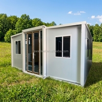 Maisons conteneurs préfabriquées extensibles de 20, 30 et 40 pieds, maison conteneur de luxe de 40 pieds, maisons mobiles préfabriquées de 3 chambres
