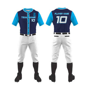 ชุดเบสบอลดีไซน์สั่งทำพิเศษ น้ำหนักเบา แห้งเร็ว ระบายอากาศได้ดี ผลิตจากโพลีเอสเตอร์ 100% คุณภาพพรีเมียม ขายดี ราคาถูก - Product Image 6