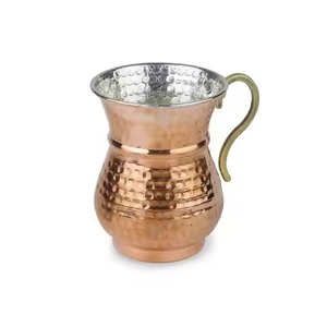 Elegante Taza de Cobre para Servir Moscow Mule, Acabado Liso, Vajilla para Bar, Cocina, Restaurante - Product Image 4