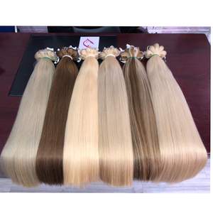 Extensions de cheveux humains ciblés européens et russes Remy vietnamiens de haute qualité, lisses, soyeux et lisses, ombre froide - Product Image 5