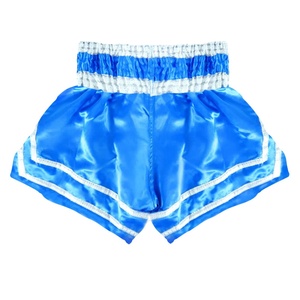 Shorts de boxe personnalisés avec logo, respirants, légers, unisexes, pour adultes, 100% polyester, vente en gros - Product Image 5