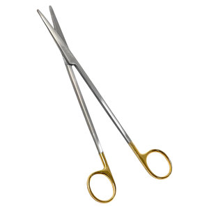 Ciseaux Metzenbaum vétérinaires chirurgicaux pour la dissection des tissus, instrument incurvé, équipement vétérinaire - Product Image 2