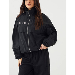 High Quality 100% Polyester <b>Bomber</b> <b>Jacket</b> Motorcycle Racer Baseball Uniform Plus Size Soft Shell Stand Collar <b>Varsity</b> Coat - Product Image 3