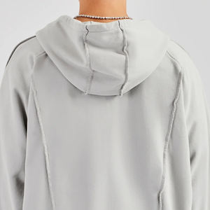 Wholesale High Quality With Pockets Blank Zipper <b>Hoodies</b> Custom Unisex Custom Men Fleece <b>Thermal</b> <b>Hoodies</b> With OEM Serviced - Product Image 4