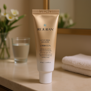 Crema Facial Activa REJURAN Enhanced 50ml con C-PDRN, Ceramidas, Péptidos y Ácido Hialurónico para Reparación de la Barrera Cutánea e Hidratación Profunda - Product Image 3