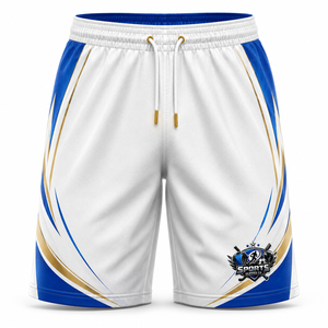 Pantalones Cortos de Fútbol de Nueva Llegada, de Alta Densidad, de Poliéster Deportivo, con Malla Transpirable, Ligeros, que Absorben la Humedad, Duraderos, Cómodos para el Partido - Product Image 1