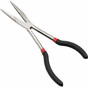 Juego de Pinzas de Punta Larga para Espacios Estrechos, Versátiles, 3 Piezas, Negras - Product Image 4